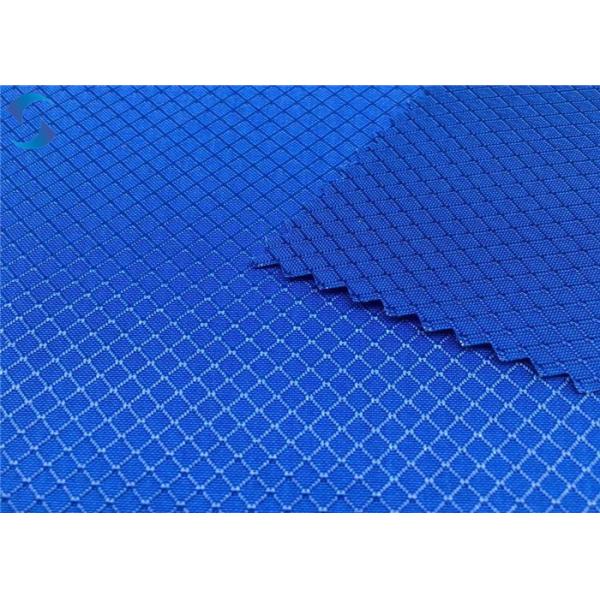 Quality 210Dx210D Oxford Ripstop PU Coated Nylon Fabric For Backpack wholesale