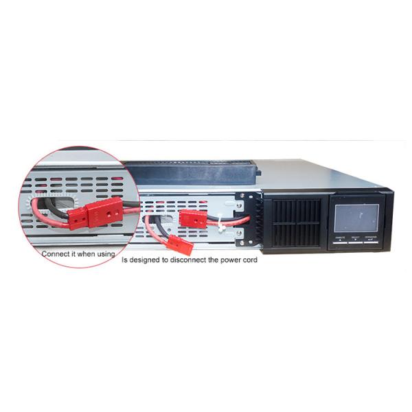 Quality Pure Sine Wave 2400W 3kva 19 Inch Rack Mount UPS Systems For Server wholesale