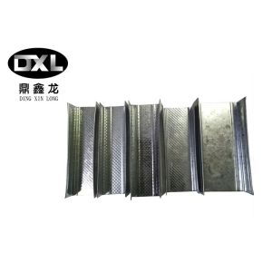 China Good Rigidity Galvanized Metal Studs Studs And Tracks High Load Capacity on sale