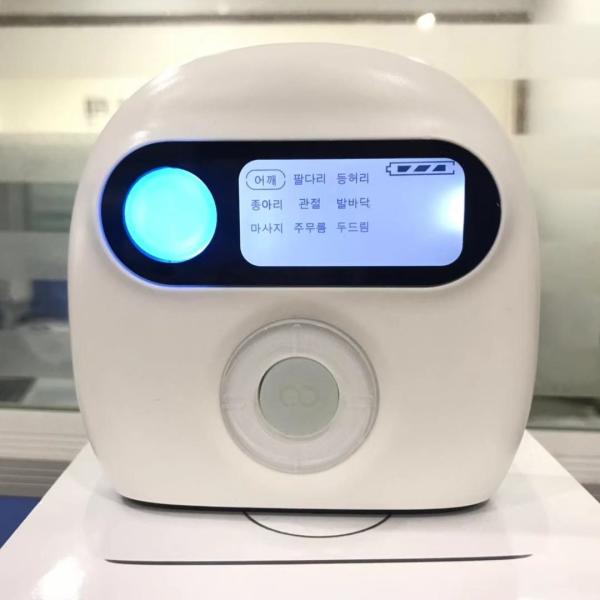 Quality White Acupuncture Body Massager Digital Therapy Machine Improving Micro Circulation wholesale