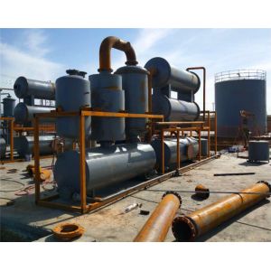 10 tons scrap tire rubber plastic waste to fuel oil pyrolysis plant Tire