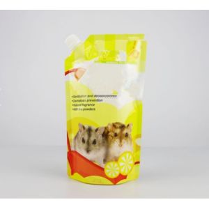 custom printing seal nut food packaging bags with window