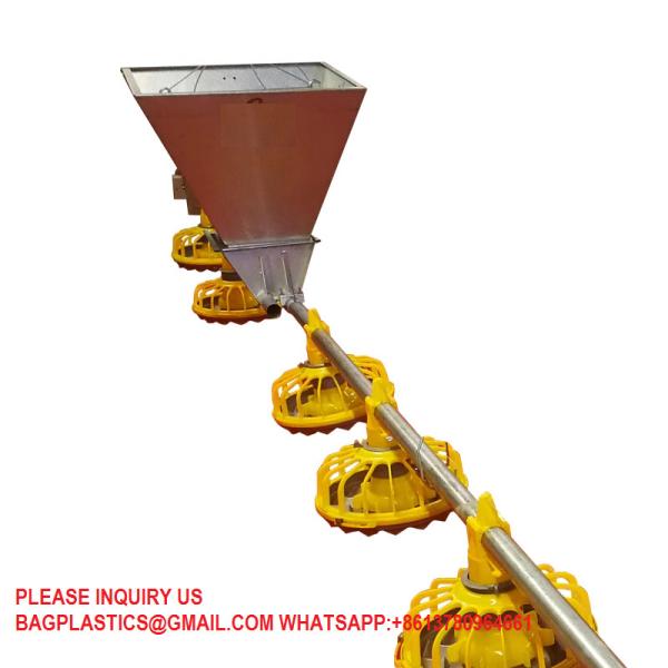 Quality Chicken House Poultry Automatic Broiler Feeding Pan Feeder For Poultry Feeding System wholesale