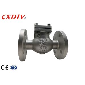 PN16 PTFE Seat Ring CF8 Flap Flanged Check Valve