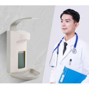 Cheap Elbow Pressure Sensor Manual Soap Dispenser 1-3ml Each Drop Volume CE Approval for sale