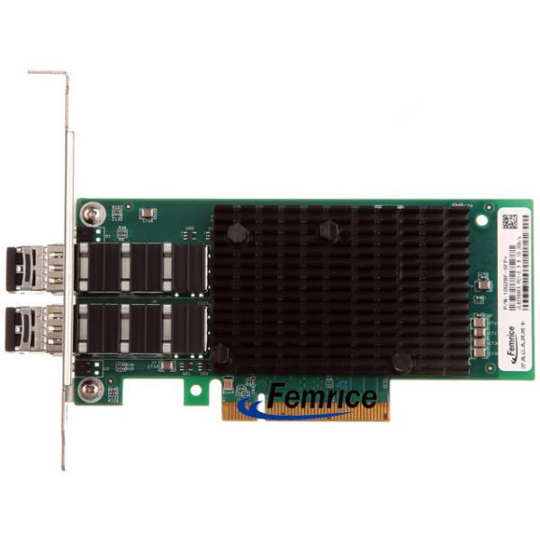 Quality Femrice 10Gbps Dual Port Gigabit Ethernet PCI Express x8 Server Adapter Intel 82599ES Chip SFP+ Slots Network Controller wholesale
