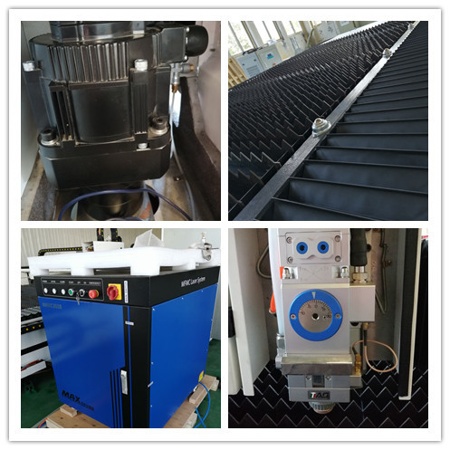 Metal pipe and sheet fiber laser cutting machine 3015