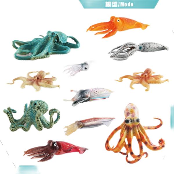 Quality Octopus Included Sea Life Model Figure Great Plastic Material wholesale