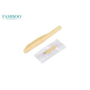 Disposable Eyebrow Embroidery Pen , Manual Microblading Pen Easy Operation