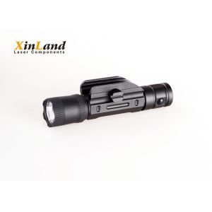 26*38*143 300m Adjustable Tactical Rail Mount Flashlight For Led Gun Hunting