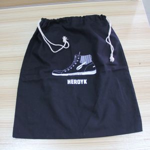 Washable Drawstring 34x45cm Cotton Storage Bag