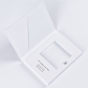 Flip over gift box, CD, USB drive, book box, digital product, memory card, data