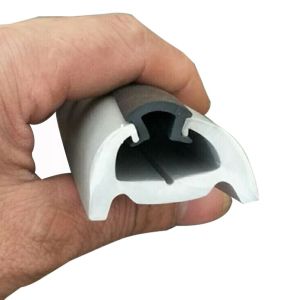 Customizable P Type Dock Bumpers and Rubrails for Durable Dock Protection