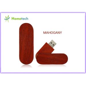 OEM Logo Maple Wooden USB Flash Drive 4GB 8GB 16GB Capacity For Smart Device