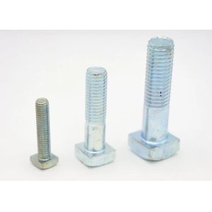 ANSI Standard Carbon Steel M10 T Bolts Zinc Plated Plain Finish Corrosion