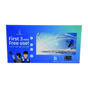 Point of purchase video shelf talker with HD screen,video shelf talker for
