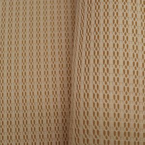 Knitted Grey Polyester Mesh Space Mesh Fabric 3mm For Seat Back