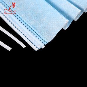 3mm Nose Bar Elastic Earloop Cord PE + Galvanized Singal Wire Durable