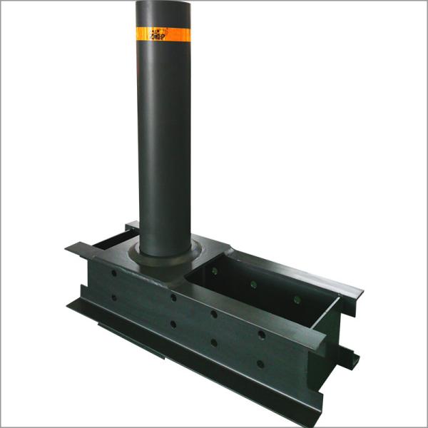 Quality Customizable Black Removable Bollards for Surface Mount Installation and Versatile Security Solutions wholesale