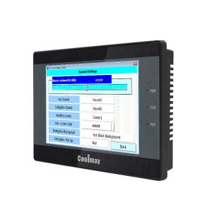 IP65 Touch Panel PLC With 64MB RAM 1x Type C Programming Port 1x RS232