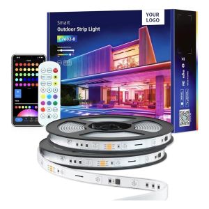 12V IR Control Indoor Decoration 5m Residential Bluetooth SMD 5050 RGB LED Strip
