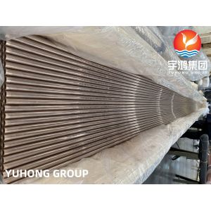 Copper Nickel Alloy Tube ASTM B111 C70600 / CuNi10Fe1Mn, Heat Exchanger /