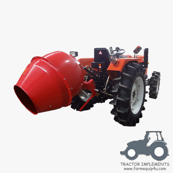 Quality 5CM - Tractor 3pt Cement Mixer With Hydr.Rear Dump ; PTO Concrete Mixer For Tractors;Construction Machinery wholesale