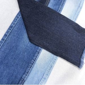 TWILL Style 10.3oz 98% Cotton 2% Spandex Denim Fabric For Medium Weight