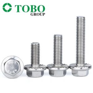 Fastener Stainless Steel M4 M6 M8 M10 M12 DIN6921 Class 4.8.8.8 10.9 12.9 Hex