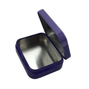 Small Metal Tins with Lids Wholesale Tin Boxes for Storage Vintage Tin