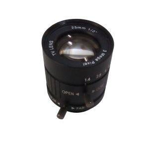CS/C Mount Lens, Manual Iris Control, 3.0 Megapixel, 1/2'' Sensor CCTV Lens