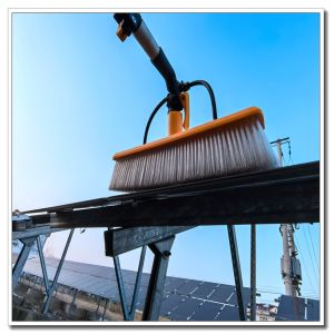 Cheap 30m Water Pipe Solar Panel Cleaning Brush with Water Fed Pole and Easy Return refunds for sale