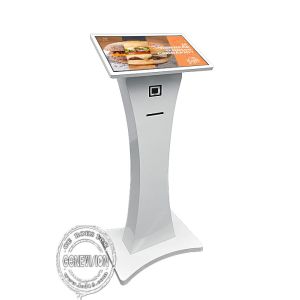21.5 Inch All In One Automated Self Service Payment Kiosk Inbuilt With Thermal