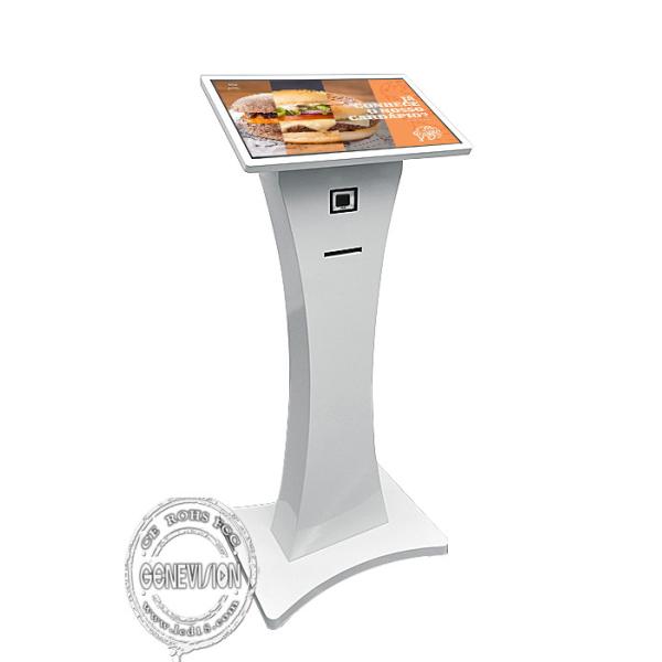 21.5 Inch All In One Automated Self Service Payment Kiosk Inbuilt With Thermal