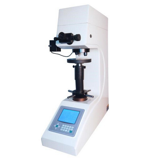 Quality Sensor Loading Manual Turret Mechanical Eyepiece Vickers Hardness Tester with LCD wholesale