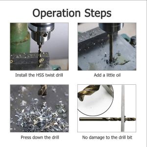 Customized Sizes HSS Drill Bits For High Precision Drilling