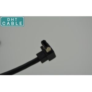 Right Angle IEEE 1394 Firewire Cable With 1394A 6 Pin 90 Degree Female Connector