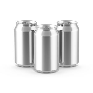 B64 Lid 330ml Sleek Food Grade Blank Aluminum Cans