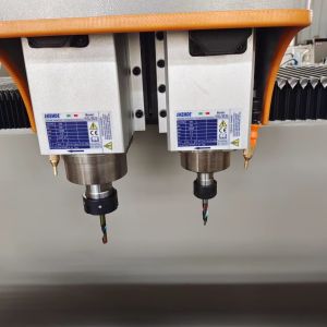 CE Double Head CNC Drilling Milling Machine 280mm Aluminium Cnc Milling Machine
