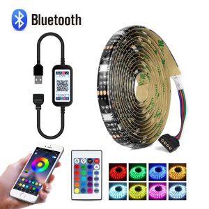 China USB 5050 RGB LED Strip Flexible Adhesive Back Tape With Remote Control  LED Backlight strip for tv on sale