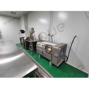 Meat Slicing And Shredding Cutting Machine 610*585*1040 Mm Stainless Steel 304