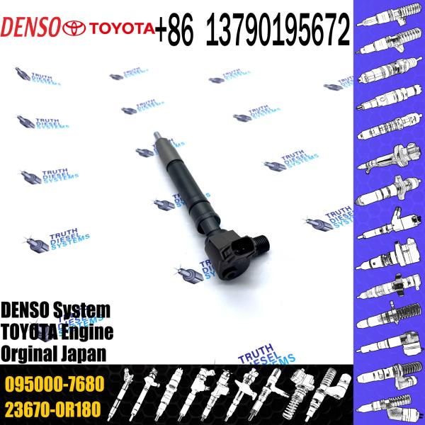 Quality Diesel Fuel Injector Nozzle 23670-0R180 Common Rail Injector 095000-7680 wholesale