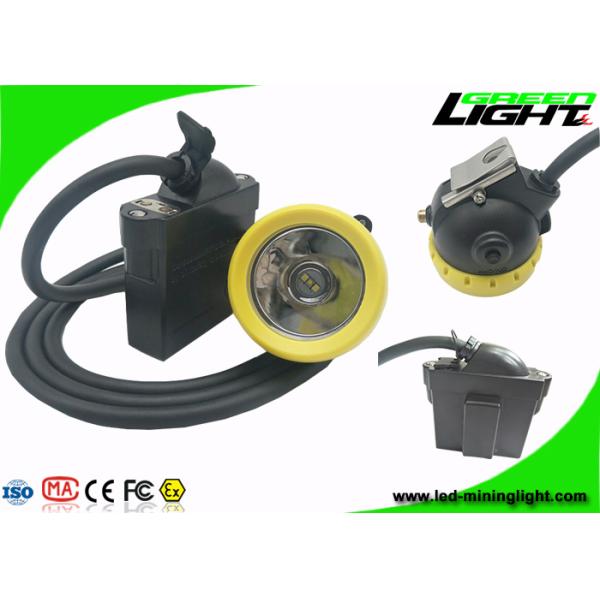 216lum 10000lux Rechargeable Led Hard Hat Light 7.8Ah Li - Ion Battery IP68 450mA