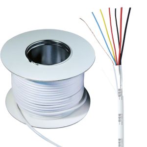 PVC Insulation Material Composite Alarm Security Cable Unshielded Shielded CCA