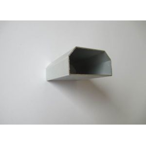 China Silver Extruded Aluminum Window Channel , aluminum extrusions shapes For Pisposable Scaleplate on sale