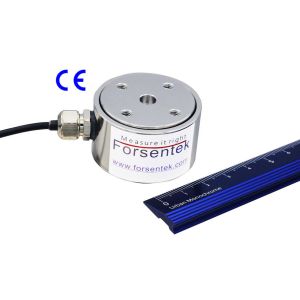 Flange Type Press Force Load Cell Cylindrical Press Force Sensor