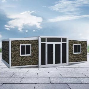 Fast Moving House With Double Wing Expansion Folding Container Room