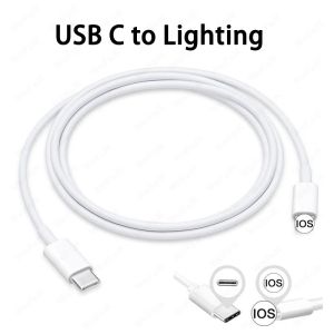 18W 2.1A IPhone Fast Charger Cable , USB C To Lightning Cable 6ft