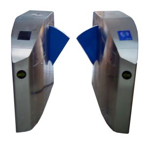Intelligent Automatic Systems Turnstiles 304 Stainless Steel For Supermarkets