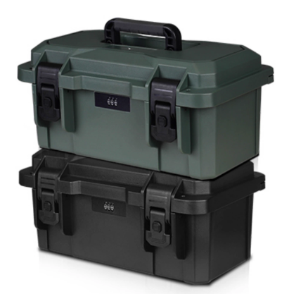Heavy Duty Tool Box with 304 Stainless Steel Chain Two-Stage Locking System and